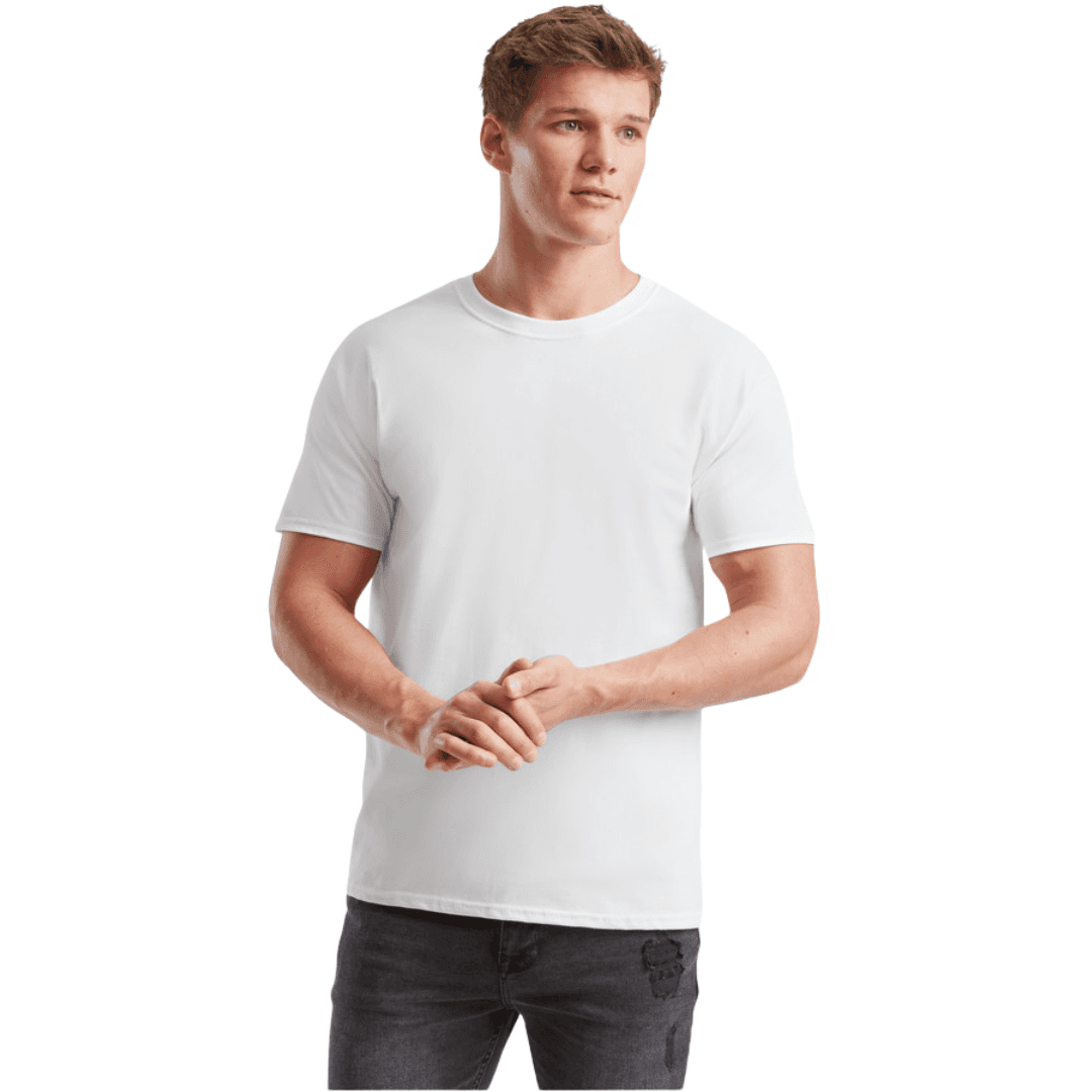 Klasyczny T-shirt Fruit of The Loom® Iconic 195 | 3-pak