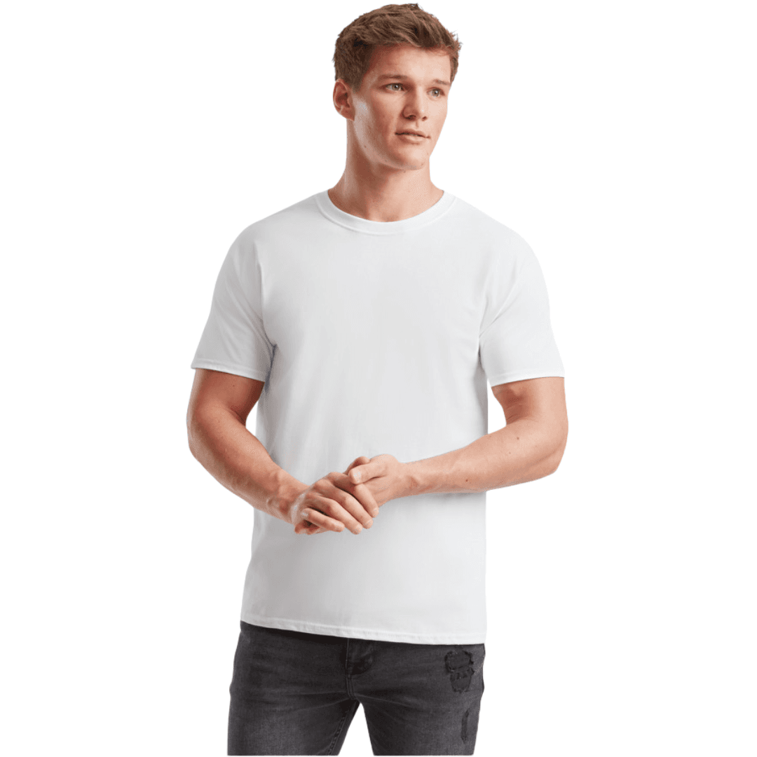 Klasyczny T-shirt Fruit of The Loom® Iconic 195 | 3-pak